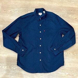 LEVIS men’s button up shirt